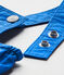 Kurze Baby-Jungen-Latzhose blau PERSE