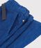 Gerade geschnittene Hose aus Feincord blau