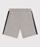 Baumwollshorts für Jungen grau CHATON CHINE