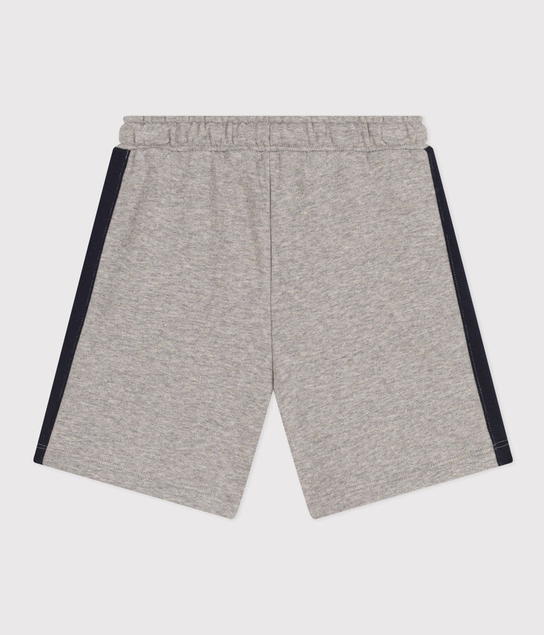 Baumwollshorts f&uuml;r Jungen grau CHATON CHINE