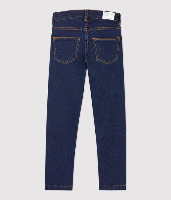 Kinder-Jeanshose in Slim-Fit-Passform für Jungen blau DENIM BLEU FONCE