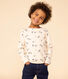 Langärmeliges T-Shirt mit Blumenprint aus Baumwolle für Kinder/Mädchen