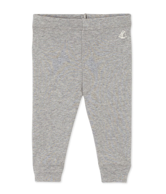 Baby-Mädchen-Leggings grau SUBWAY CHINE