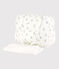 Baby-Set mit Tasche und Wickelunterlage aus Bio-Baumwoll-Doppeljersey weiss MARSHMALLOW/grau GRIS