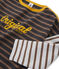 Kinder-Streifenshirt Jungen schwarz CITY/braun COCOA