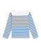Kreative Kinder Jungen Marinière weiss MARSHMALLOW/blau PERSE