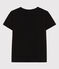 T-Shirt LE DROIT aus Baumwolle mit Rundhalsausschnitt schwarz BLACK