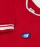 Lang&auml;rmeliges Kinder-T-Shirt aus einfarbiger Baumwolle rot