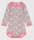 Langärmliger Baby-Body für Mädchen