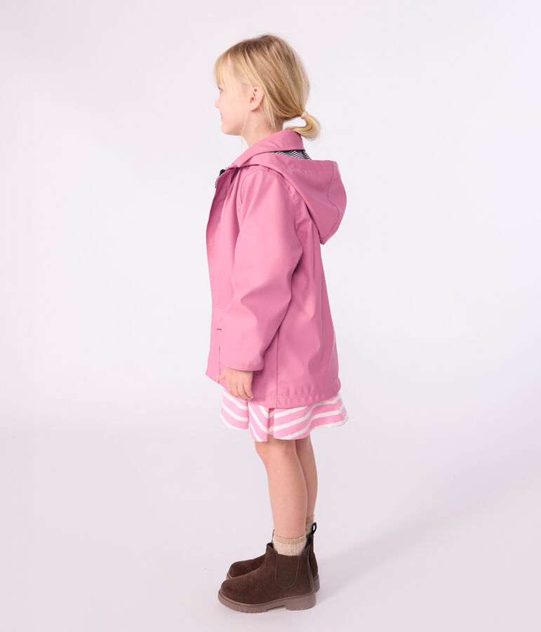 Ikonische  Kinder-Regenjacke unisex rosa