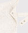 Lange Baby-Latzhose aus gestepptem Doppeljersey beige MONTELIMAR CHINE