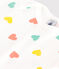 Kurzärmeliger Baby-Body aus Baumwolle mit Print blau MARSHMALLOW/ AQUATIC