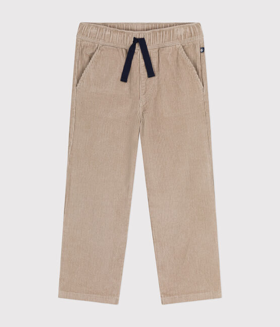 Kinder-Hose mit geradem Schnitt aus Fein-Cord für Jungen HUITRE