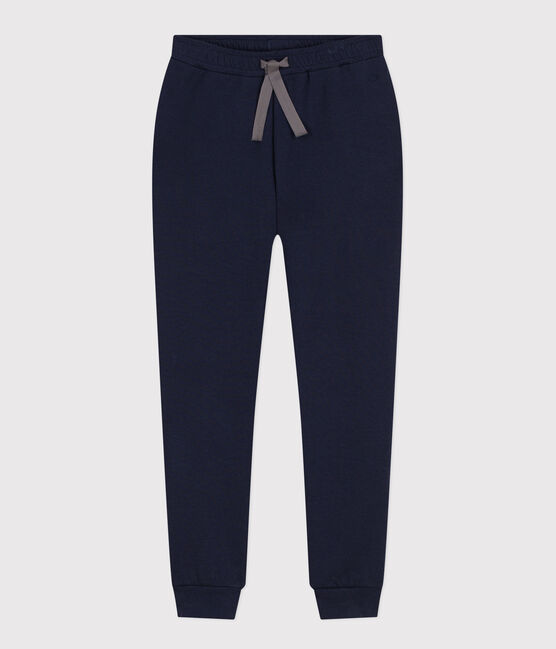 Damenhose aus dicker Baumwolle blau SMOKING