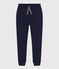 Damenhose aus dicker Baumwolle blau SMOKING