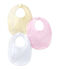 Baby-Lätzchen im 3er-Set weiss LOT