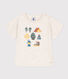 Kurzärmeliges Baby-T-Shirt aus Jersey