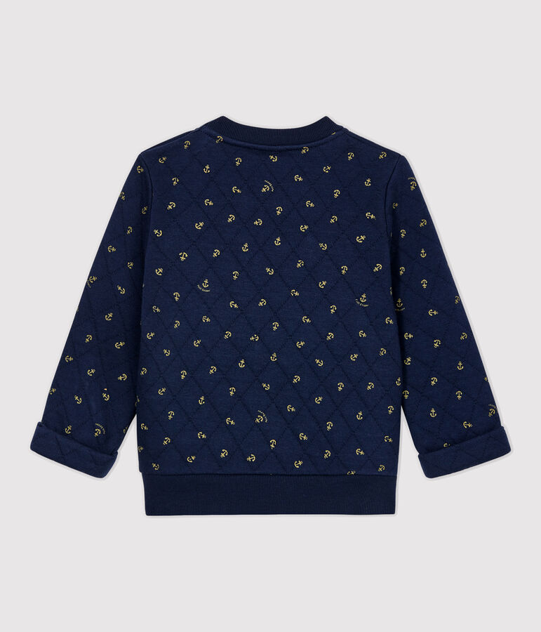 Gestepptes Baby-Sweatshirt. blau SMOKING/ JERRYCAN