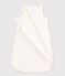 Babyschlafsack aus Bio-Baumwolle weiss MARSHMALLOW/weiss MULTICO