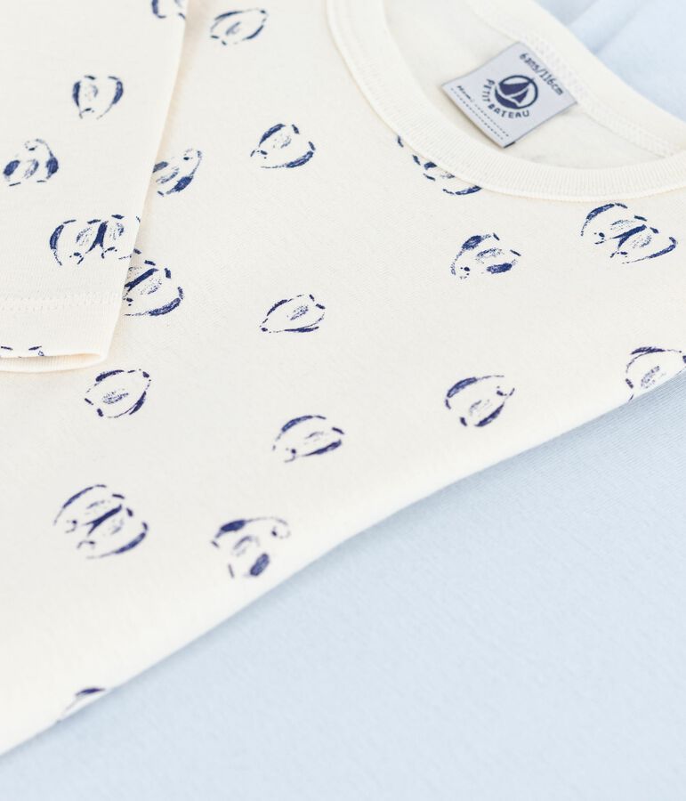 Set lang&auml;rmeliger Kinder T-Shirts aus bedruckter Baumwolle vielfarbig