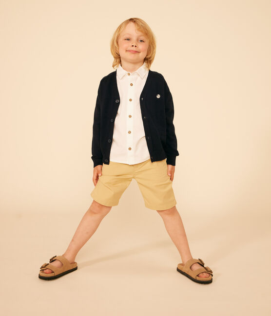 Kinder-Cardigan aus Baumwolle für Jungen blau SMOKING