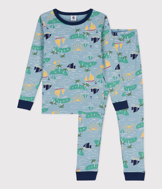 Kinderpyjama für Entdecker aus Baumwolle in eng geschnittener Passform ENNEIGE/ MULTICO