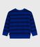Kinder-Sweatshirt aus Baumwolle mit Streifen blau OLYMPIC+SOIR