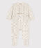 Baby-Strampler aus Nicki mit Sternenmuster MONTELIMAR/ DUCKY