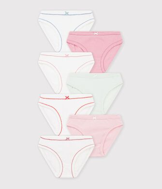 Set Kinder-Slips aus einfarbiger Baumwolle