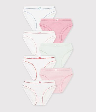 Set Kinder-Slips aus einfarbiger Baumwolle