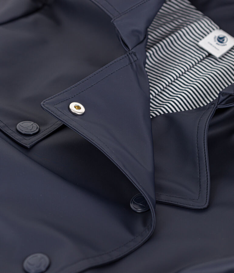 Trenchcoat mit Kapuze f&uuml;r Damen blau SMOKING