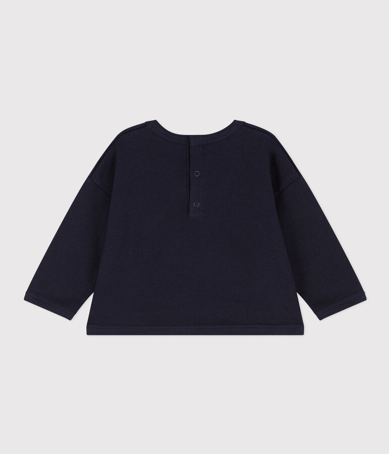 Baby-Sweatshirt aus Molton blau