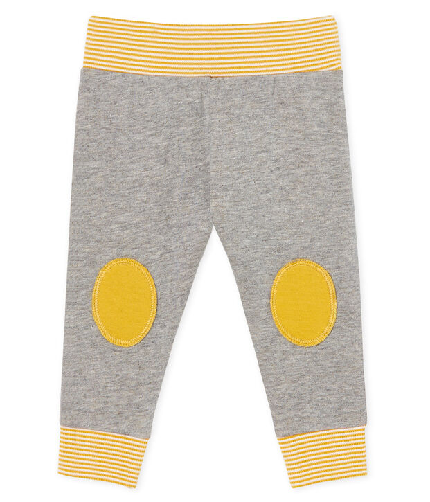Baby-Hose aus Doppeljersey grau