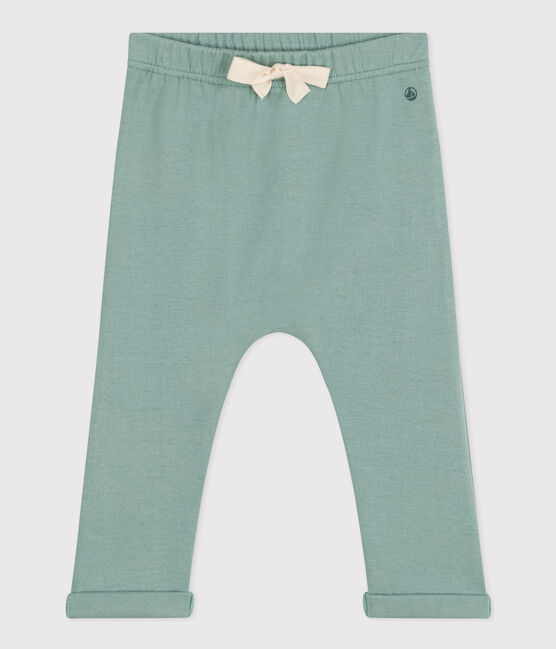 Babyhose aus dichtem Jersey  grün PAUL