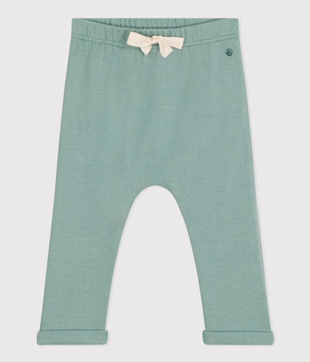 Babyhose aus dichtem Jersey gr&uuml;n