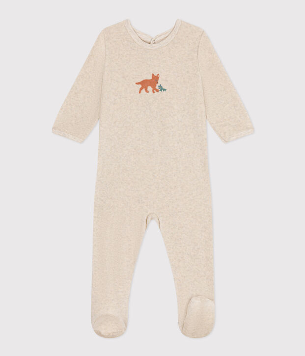 Strampler aus Nicki f&uuml;r Babys MONTELIMAR CHINE