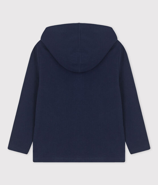Kapuzen-Sweatshirt für Mädchen und Jungen blau SMOKING