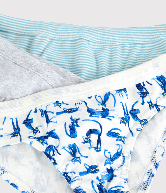 3er-Set Slips mit Katzen-Motiv für Jungen variante 1