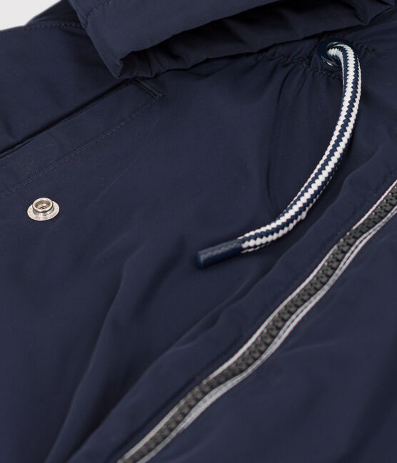 Parka Kinder/Mädchen blau SMOKING