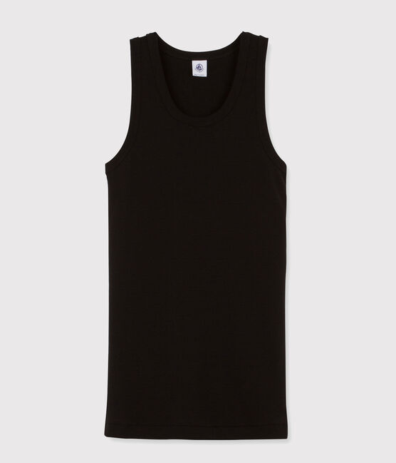 Tanktop aus Baumwolle für Damen schwarz NOIR