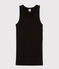 Tanktop aus Baumwolle für Damen schwarz NOIR