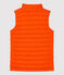 Kinder-Blouson aus gestepptem Doppeljersey für Mädchen / Jungen orange CAROTTE
