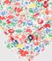 Baby-Cardigan aus Baumwolle mit Blumenmuster weiss/vielfarbig