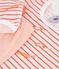 Pyjama  en velours weiss/rosa/vielfarbig