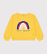Sweatshirt aus leichtem Molton Kinder/Mädchen