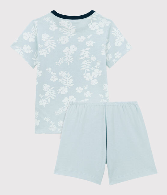 Kinderpyjama aus Baumwolle mit Hawaii-Muster für Jungen PLEINAIR/ MARSHMALLOW