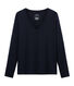 Langärmliges T-Shirt aus Sea Island-Baumwolle für Damen