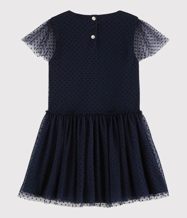 Kurz&auml;rmeliges Kinderkleid f&uuml;r M&auml;dchen SMOKING