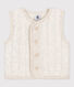 Baby-Weste aus gestepptem Doppeljersey