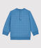 Gestepptes Baby-Sweatshirt aus Bio-Material. blau POLOCHON